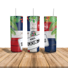 100 % Dominicano - Dominican tumblers 20oz