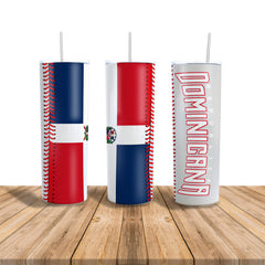 Dominican baseball - Dominican tumblers 20oz