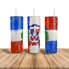 Domican flag - Dominican tumblers 20oz