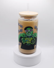 Ferxxo Cup| Mor Glass Can| Feid 16 oz Beer Can Glass