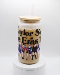 The Eras Tour Collection Glass Cup | T Swift | Swiftie Fan | 160z Libby Glass Can