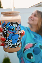 Stitch Cup - 16 oz Libbey Glass Can