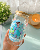 Monsters Inc Design | 16oz Glass Cup
