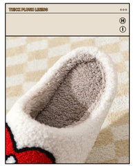 Bad Bunny Heart Slippers Fluffy
