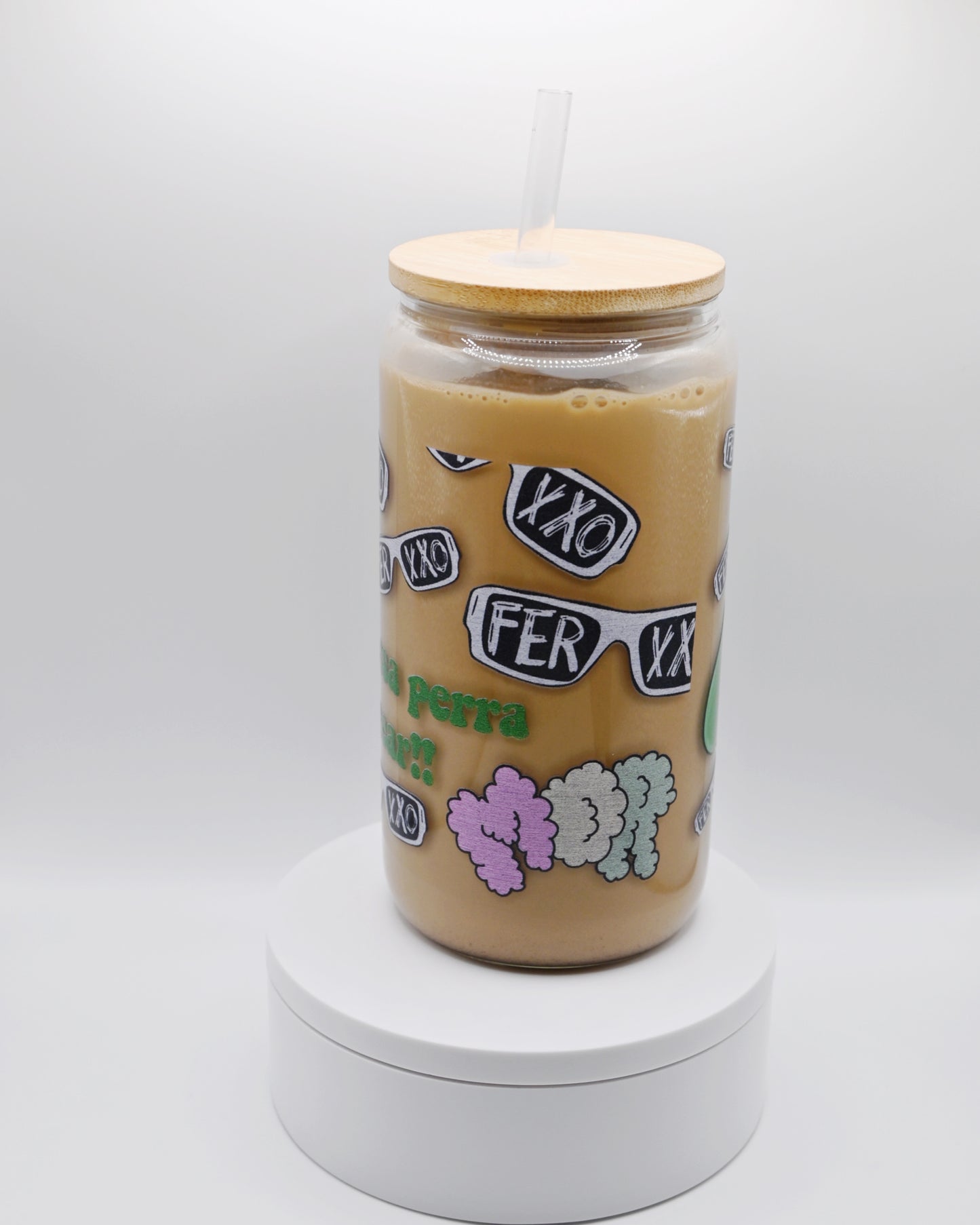 Ferxxo Cup| Mor Glass Can| Feid 16 oz Beer Can Glass